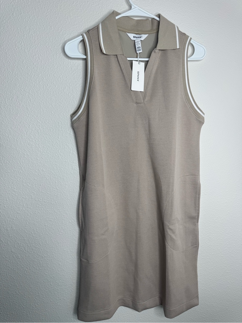 Spanx Polo Tank Dress - Taupe Ashwood